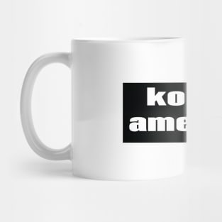 Korean American Mug